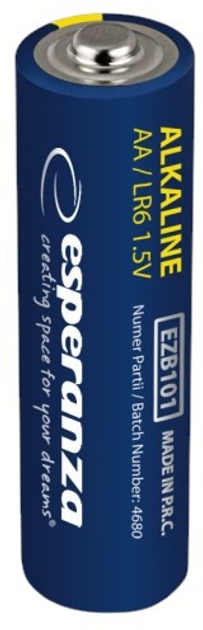 Baterie alkaliczne Esperanza AA 4 szt (5901299959824) - obraz 2