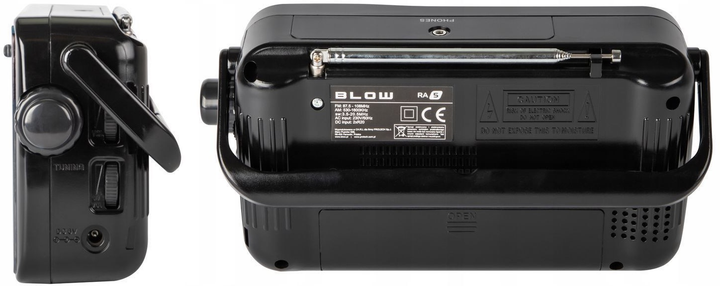 Radio przenośne analogowe Blow AM/FM RA15 (5900804150640) - obraz 2