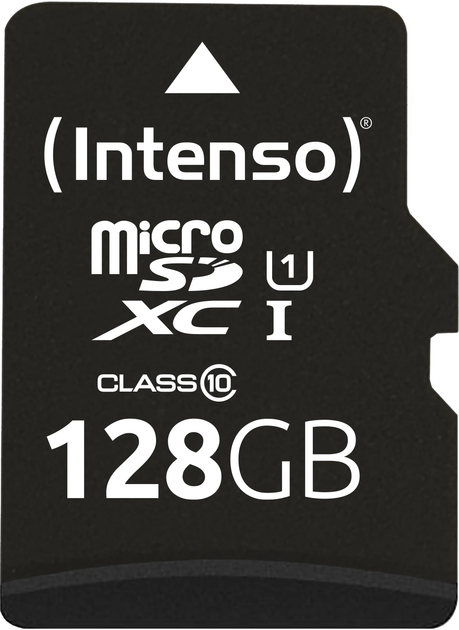 Karta pamięci Intenso microSDXC 128GB Class 10 UHS-I U1 + adapter SD (3424491) - obraz 2