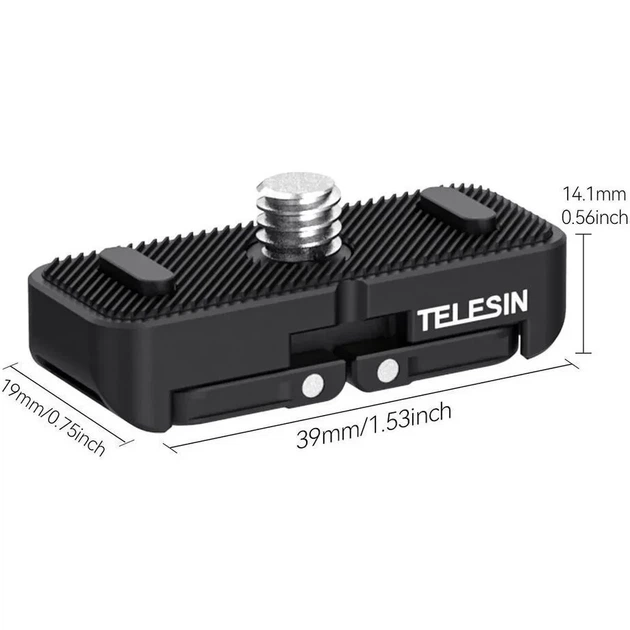 Адаптер Telesin S7-JBK-05 на крепление для Insta360 X4 и Insta360 X5 - изображение 4