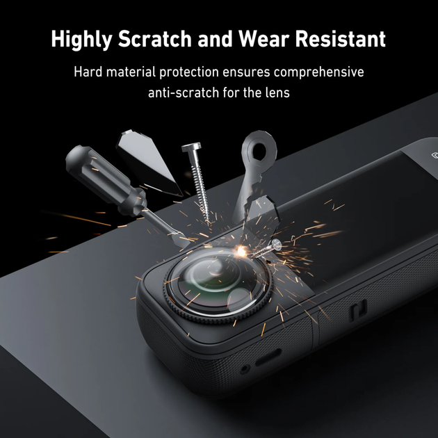 Комплект защитных линз Telesin S5-FLT-39-TIS для Insta360 X5 - изображение 6