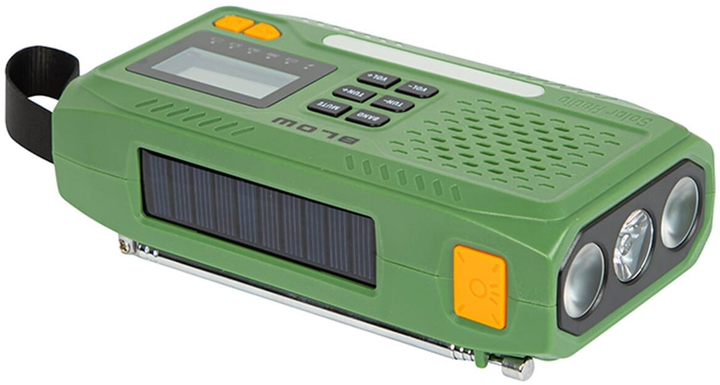 Radio przenośne analogowe solarne Blow AM/FM RA13 (5900804146032) - obraz 2