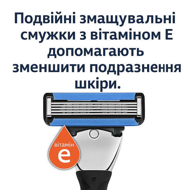 Станок для бритья Amazon Basics 5-Blade с 8 сменными кассетами и встроенным триммером - изображение 5