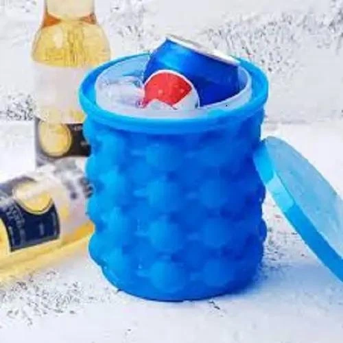 Форма відро для льоду Ice Cube Maker Genie для охолодження напоїв у пляшках - изображение 2