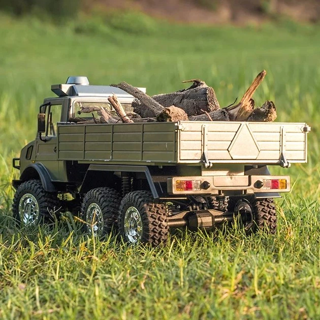 Машинка на радіокеруванні JJRC C8823 Mercedes Unimog 6x6 | Сіра