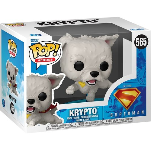 Коллекционная фигурка Funko Pop Superman Krypto 10 см (986CE5067F8A) - изображение 3