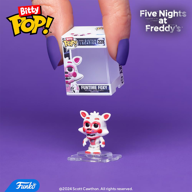 Минифигурка Funko Mystery Bitty Pop Five Nights at Freddy's Фредди 3 см (3346B5CE9D58) - изображение 3