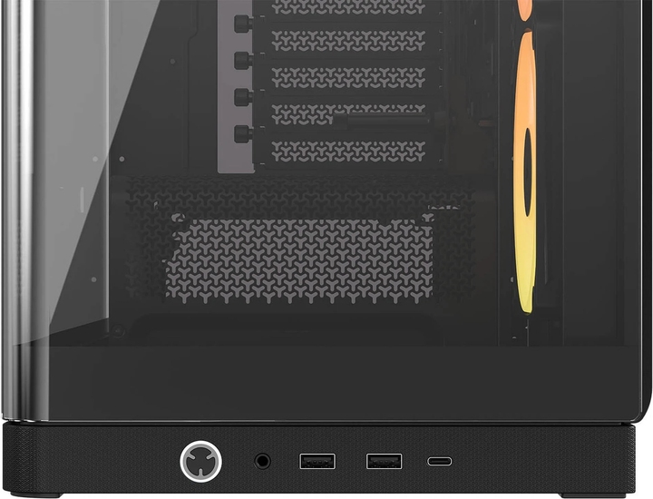 Корпус Corsair Frame 4500X LX-R RGB iCUE LINK Panoramic Glass Mid-Tower Black (CC-9011316-WW) - зображення 15