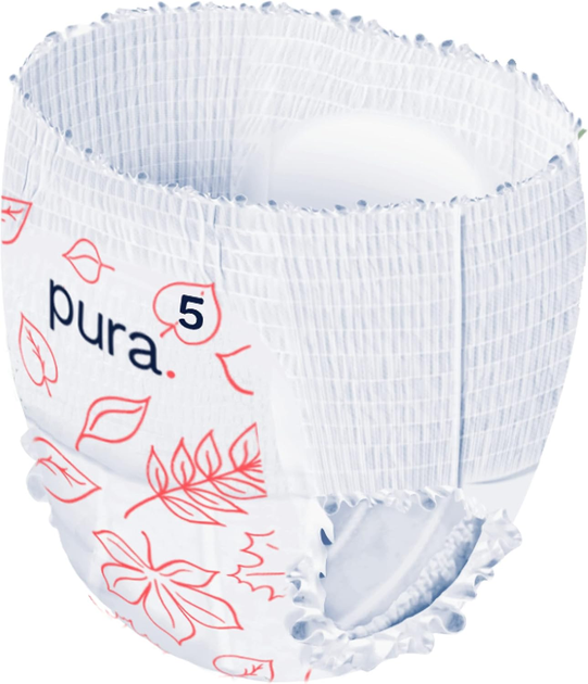 Подгузники-трусики Pura Eco Nappy Pants 5 (12-17кг) 20шт - Фото 8 Подгузники-трусики Pura Eco Nappy Pants 5 (12-17кг) 20шт - изображение 8