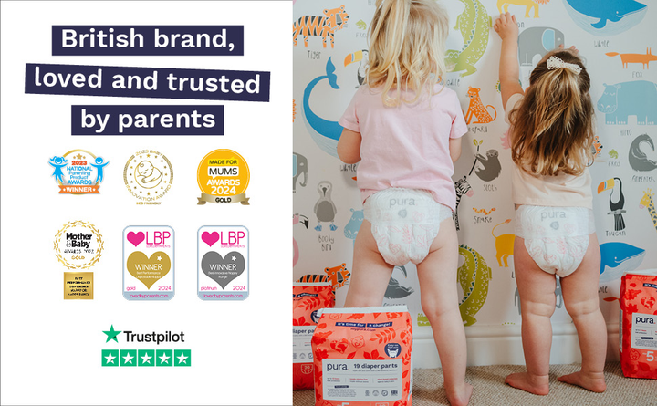 Підгузки-трусики Pura Eco Nappy Pants 8 (19+кг) 15шт - Фото 6 Підгузки-трусики Pura Eco Nappy Pants 8 (19+кг) 15шт - зображення 6