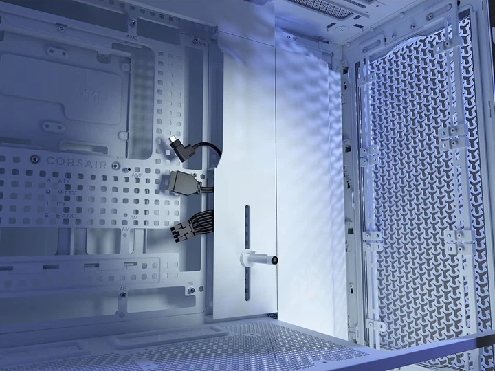 Корпус Corsair Frame 5000D RS ARGB Mid-Tower White (CC-9011310-WW) - зображення 13