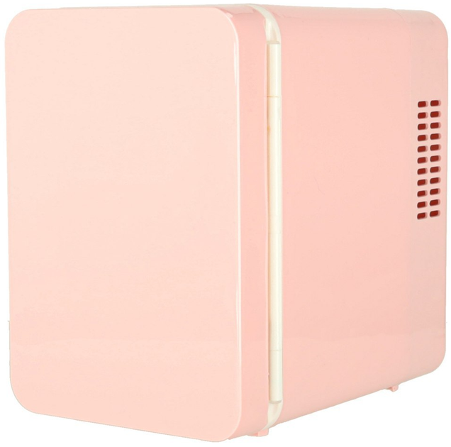 Mini lodówka turystyczna Ikonka 4 l 12 V/220 V Różowa (5903039767515) - obraz 4