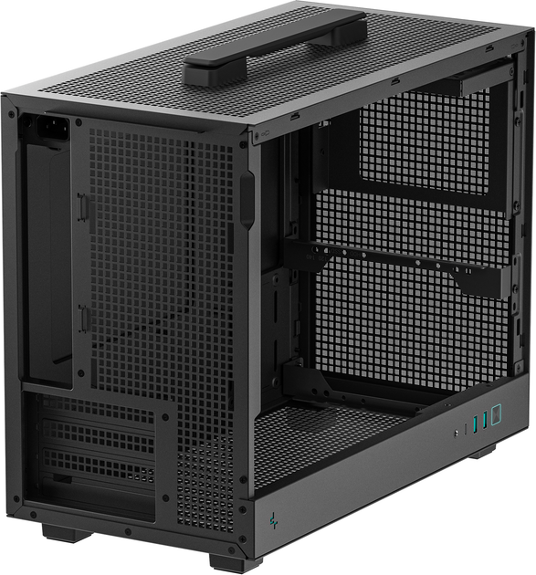 Obudowa DeepCool CH160 Plus Black (R-CH160-BKNGM0-G) - obraz 8