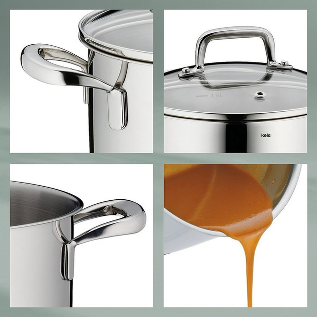 Набір для приготування на парі Kela Flavoria 3 елементи (4025457101908) - зображення 2