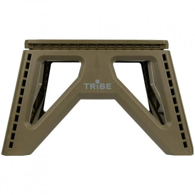 Стул складной Tribe Camp Chair Low пластиковий Olive (T-EF-0001-olive) (277035) - изображение 3