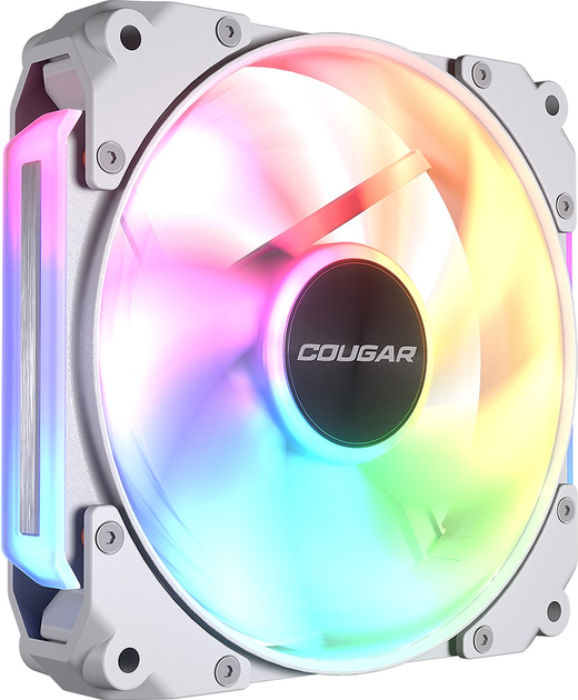 Zestaw 3 wentylatorów Cougar Apolar 120 ARGB White (CF-APR12HW3-RGB) - obraz 2