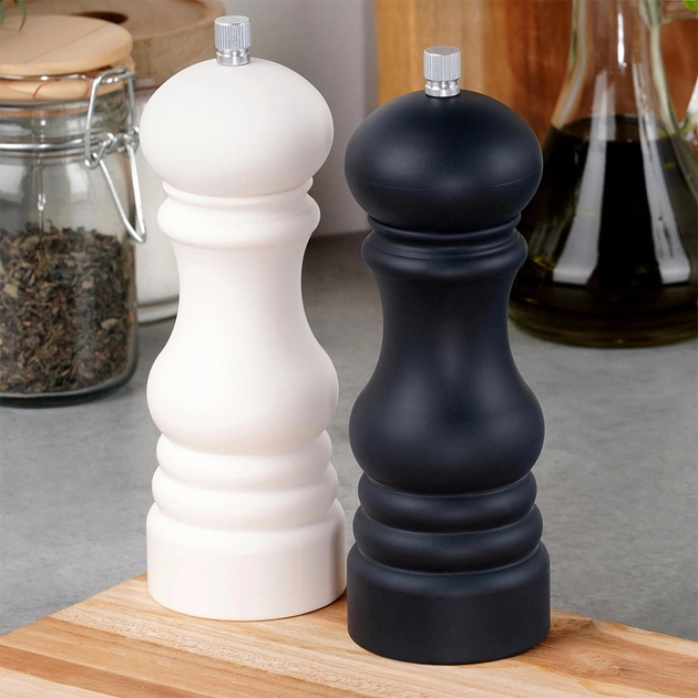 Набір млинів Excellent Houseware чорно-білі 17.5 см 2 шт (8721037383264) - зображення 5