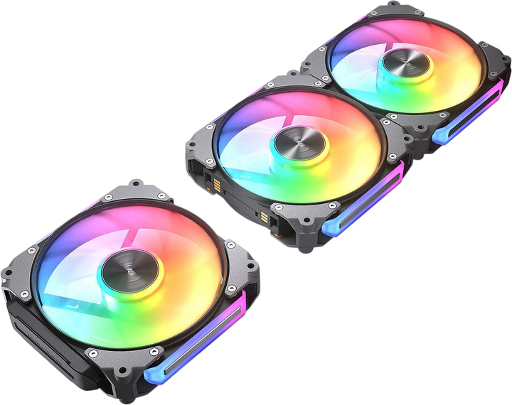 Zestaw 3 wentylatorów Cougar Apolar 120 ARGB Black (CF-APR12HB3-RGB) - obraz 9
