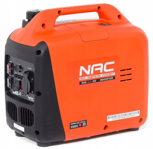 Inwertowy generator benzynowy Nac 1.2 kW 230 V GIG-11-SE (5902490783867) - obraz 5