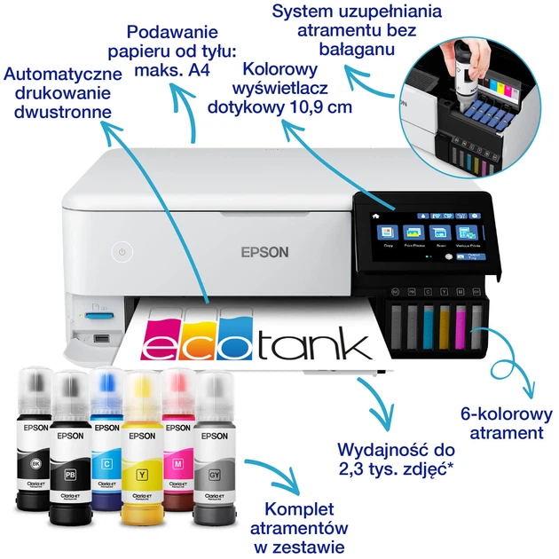 БФП Epson EcoTank L8160 (C11CJ20402) - изображение 8