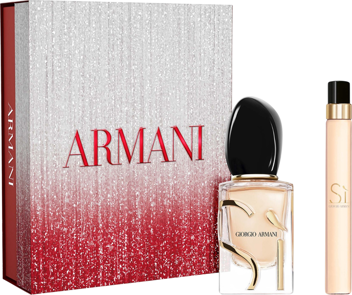 Набір для жінок Giorgio Armani Si Парфумована вода 30 мл + Мініатюра Парфумована вода 10 мл (3614274683615) - зображення 1