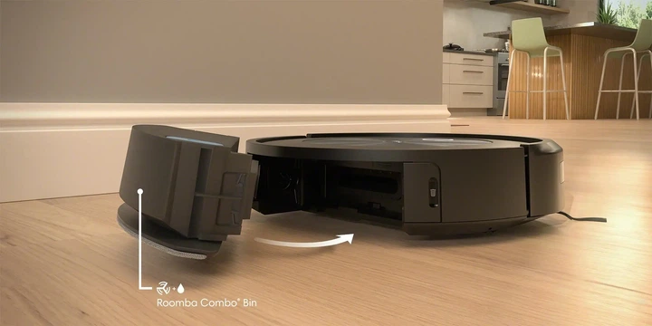 Робот-пилосос з вологим прибиранням iRobot Roomba Combo j5 - изображение 7