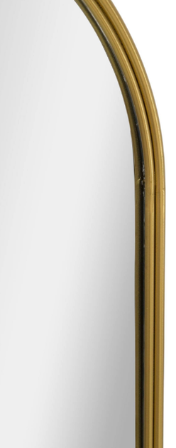 Lustro wiszące Mauro Ferretti z haczykami 40 x 80 cm Złote (8024609353932) - obraz 3