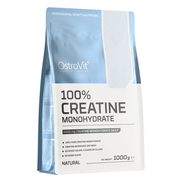 Kreatyna OstroVit Monohydrat kreatyny Naturalny 1000 g (5903933917870) - obraz 1