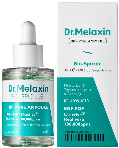 Сироватка для обличчя Dr.Melaxin BP Pore Ampoule для звуження пір 30 мл (8809886481109) - зображення 2