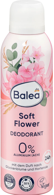 Дезодорант-спрей Balea женский Soft Flower, 200мл - Фото 3 Дезодорант-спрей Balea женский Soft Flower, 200мл - зображення 3