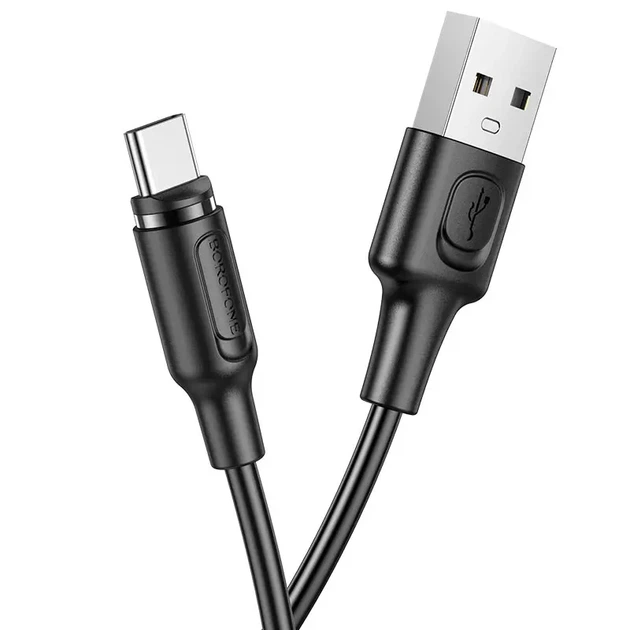 Кабель магнітний BOROFONE BX41 Amiable USB to Type-C 2.4A 1.2m black - Фото 8 Кабель магнітний BOROFONE BX41 Amiable USB to Type-C 2.4A 1.2m black - изображение 8