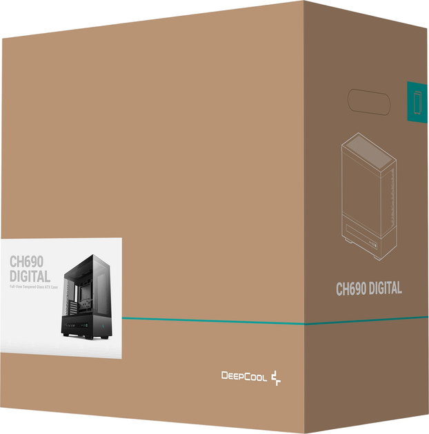 Obudowa DeepCool CH690 Digital Black (R-CH690-BKNNA0D-G-1) - obraz 11