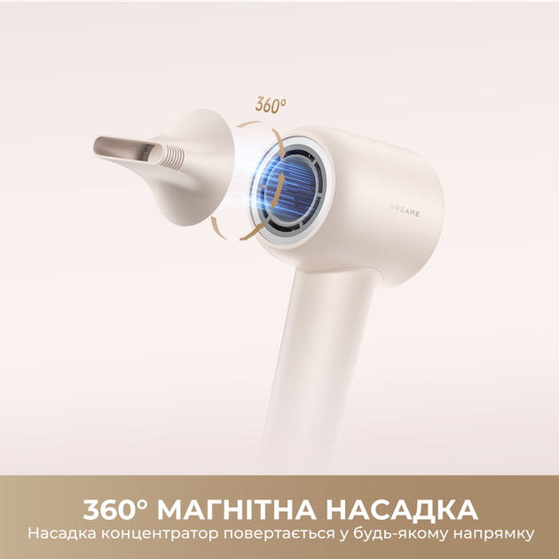 Фен Dreame Hair Dryer Gleam White (AHD12A-WH) – фото, отзывы