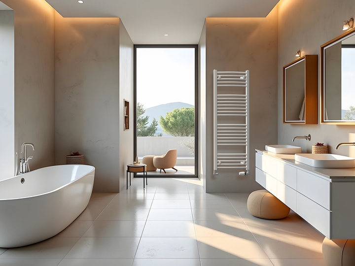 Suszarka do ręczników Koralux Rondo Classic (KRC-122050-00-10) - obraz 2