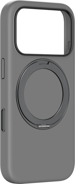 Etui plecki AMAZINGthing Cloudie with stand do Apple iPhone 17 Pro Max Gray (IP176.9PCGY) - obraz 4