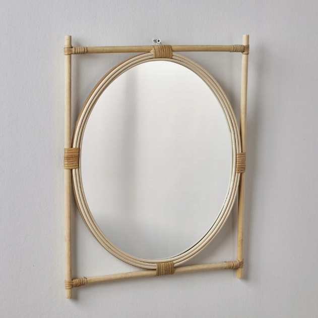 Дзеркало La Factory MATISSE кругле в прямокутній рамі 34 x 29.5 см (3574641234386) - зображення 2