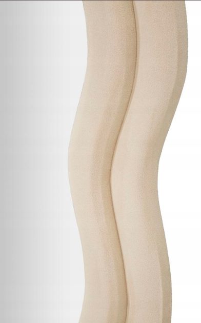 Дзеркало підвісне Mauro Ferretti MIKI 60 x 4 x 160 см Кремове (8024609369629) - зображення 3