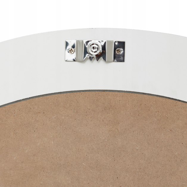 Декоративне дзеркало підвісне Atmosphera EMILY незвичайна форма хвиляста рама 114 x 54 см Біле (3560233006493) - зображення 3