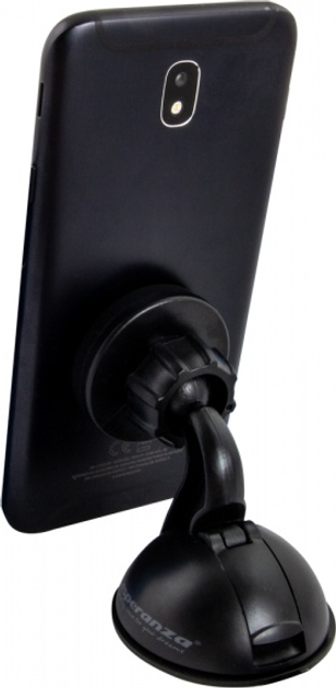 Magnetyczny uchwyt samochodowy do telefonów Esperanza Allure Czarny EMH119 (5901299940174) - obraz 3