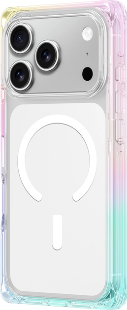 Etui plecki AMAZINGthing Omni Case do Apple iPhone 17 Pro Max Transparent-Rainbow (IP176.9POMRB) - obraz 3