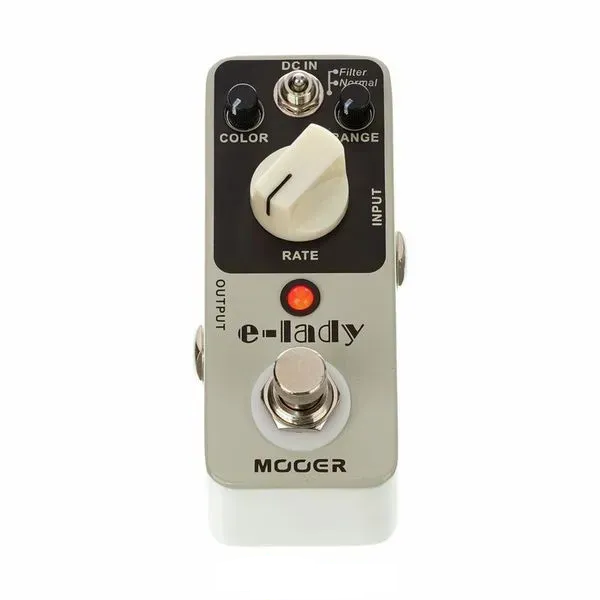 Гитарная педаль Mooer E-Lady MFL2, аналоговый Flanger, Vintage Jet Flanger, True Bypass, металлический корпус - изображение 3