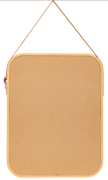  Дзеркало підвісне 5five Simply Smart Marron прямокутне 45 x 35 см Бамбук (3560233552471) - зображення 3