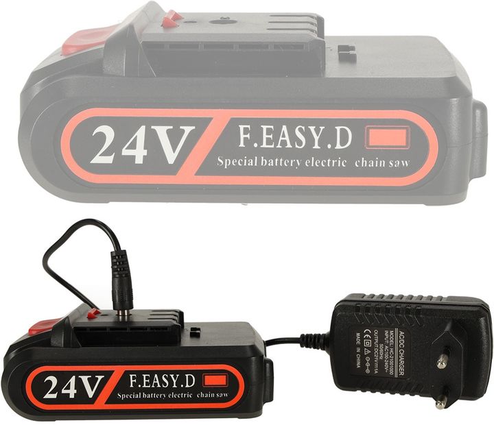 Акумуляторна ланцюгова пила KIK KX4655 ручна USB у валізі (5903039739031) - зображення 6