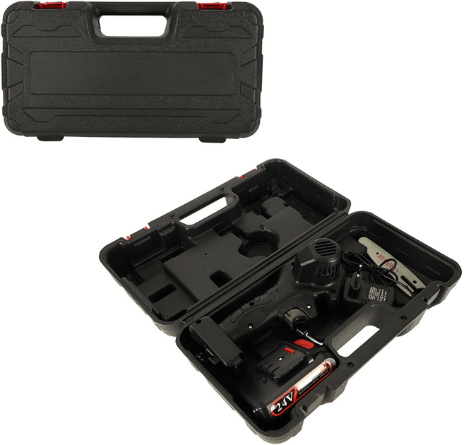 Акумуляторна ланцюгова пила KIK KX4655 ручна USB у валізі (5903039739031) - зображення 11