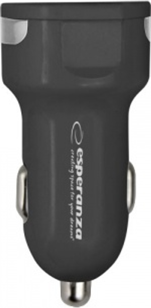 Ładowarka samochodowa Esperanza 36 W 2 x USB-A 18 W EZC110K (5901299960622) - obraz 2