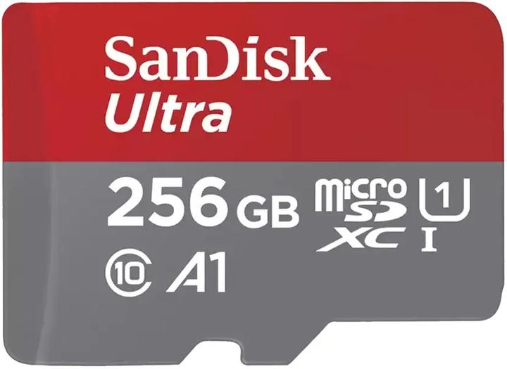 Karta pamięci SanDisk Ultra microSDXC 256GB Class 10 UHS-I U1 A1 + adapter SD (SDSQUAC-256G-GN6FA) - obraz 2