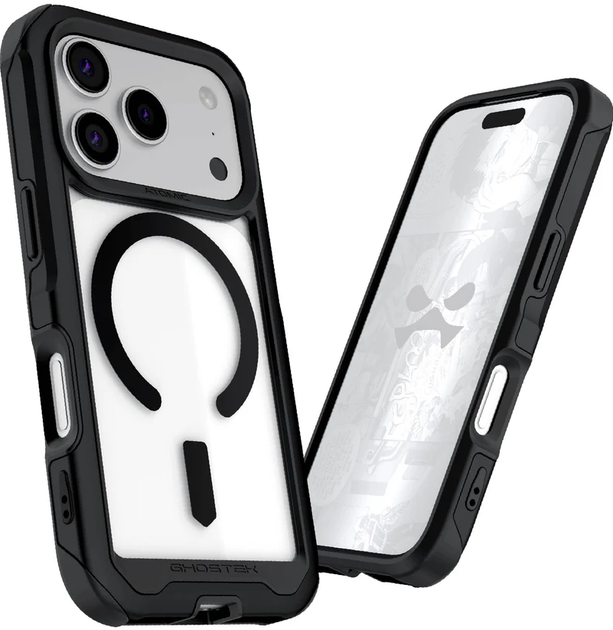 Etui Ghostek Atomic Slim MagSafe do Apple iPhone 17 Pro Black (840235314523) - obraz 2