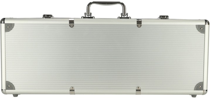 Набір для покеру Ikonka KX4409 у валізі 500 фішок 2 колоди карт (5903039742116) - зображення 8