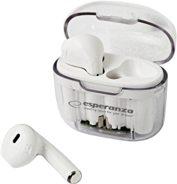 Słuchawki Esperanza TWS Anthe Bluetooth EH237W (5901299959961) - obraz 1