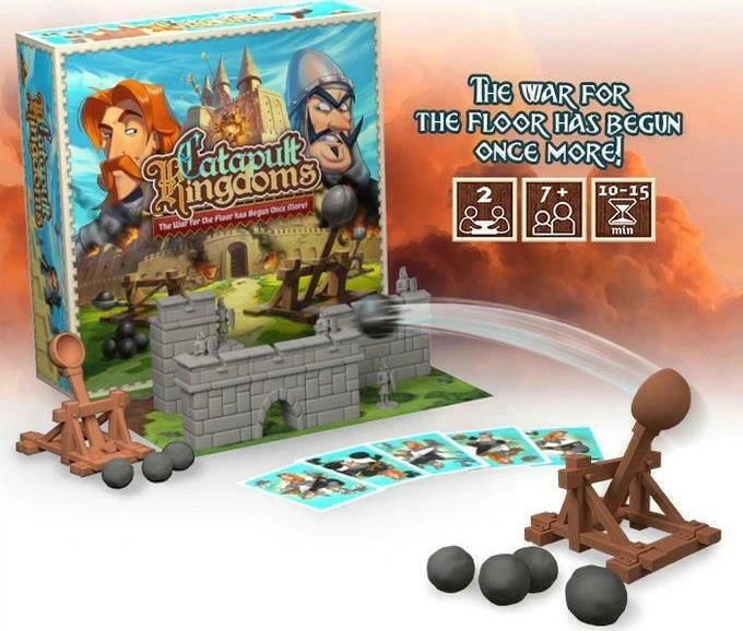 Настільна гра Kaissa Облога - катапульти і замок (грецька версія) KA113957 (5205444113957) - зображення 2